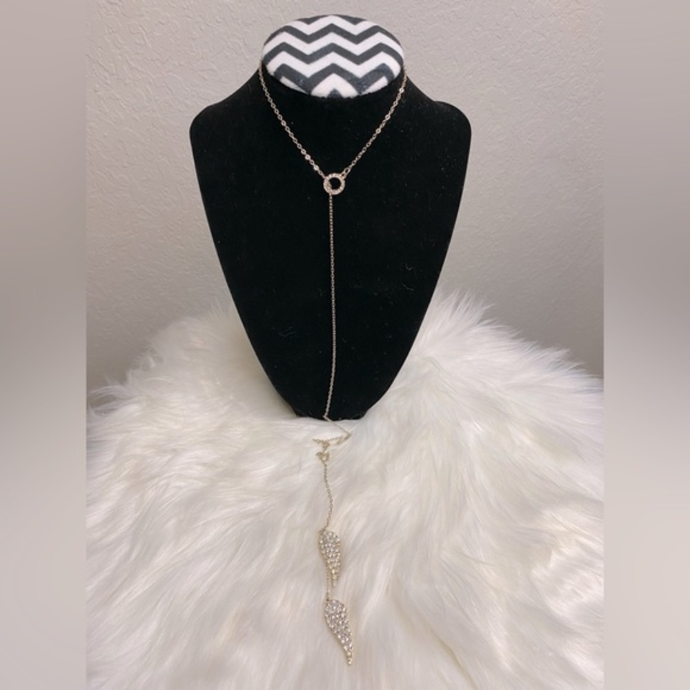 Rare Victoria’s Secret Angel Wings Body Chain Necklace